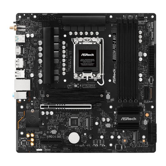 ASRock B860M Pro-A WiFi DDR5 PCIe 5.0 Micro-ATX Motherboard