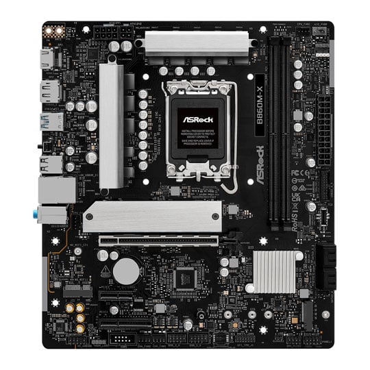 ASRock B860M-X DDR5 PCIe 4.0 Micro-ATX Motherboard