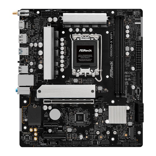 ASRock B860M-X WiFi DDR5 PCIe 4.0 Micro-ATX Motherboard