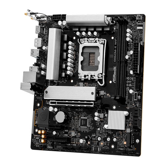 ASRock B860M-X WiFi DDR5 PCIe 4.0 Micro-ATX Motherboard : image 3