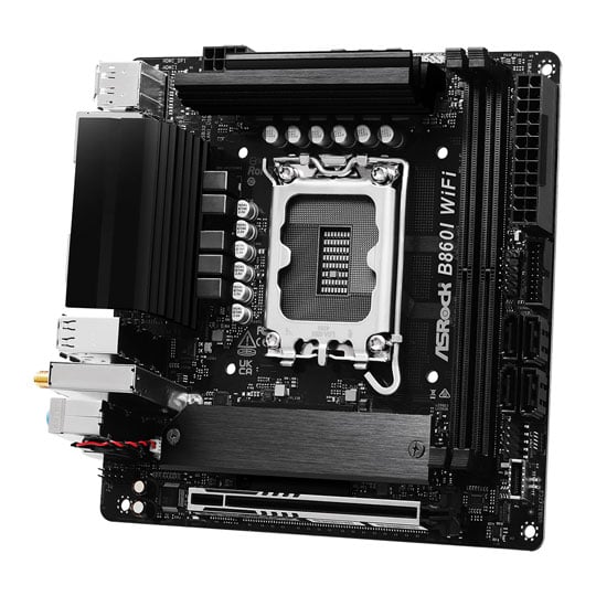 ASRock B860I WiFi DDR5 PCIe 5.0 Mini-ITX Motherboard : image 3