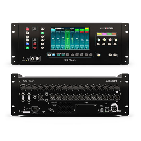 Allen & Heath SQ-Rack Digital Rackmount Mixer