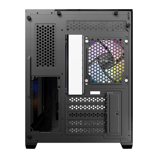 Open Box Antec CX600M Trio ARGB micro-ATX Mini Tower Tempered Glass Black PC Gaming Case : image 4