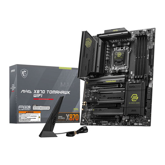 Refurbished MSI MAG X870 Tomahawk WiFi AM5 DDR5 PCIe 5.0 ATX Motherboard