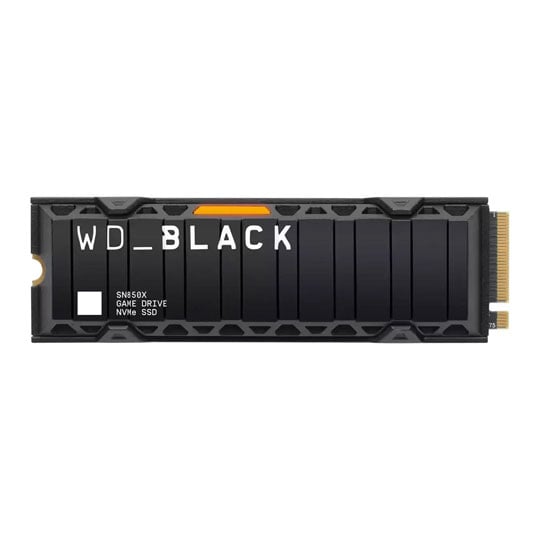 Open Box WD Black SN850X 2TB M.2 PCIe 4.0 Gen4 x4 NVMe SSD with Heatsink PC/PS5