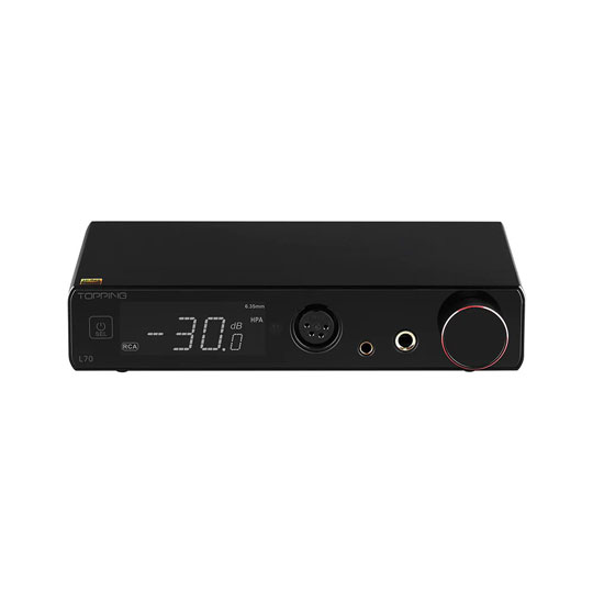 (Open Box) Topping L70 Full Balanced NFCA Headphone Amp Black