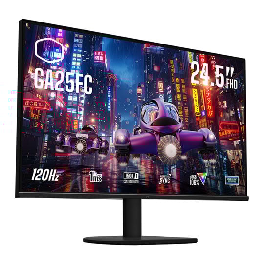 Cooler Master 24.5" GA25FC Full HD 120Hz Adaptive Sync IPS Gaming Monitor