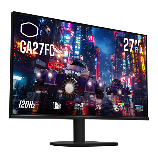 Cooler Master 24.5" GA27FC Full HD 120Hz Adaptive Sync IPS Gaming Monitor : image 2