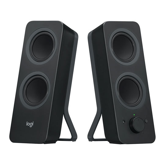 Logitech Z207 Compact Bluetooth Stereo Computer Speakers