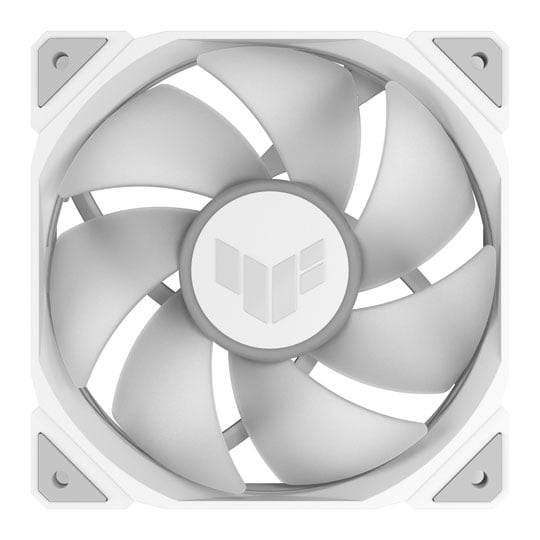 ASUS TUF Gaming TR120 ARGB Single White Static Pressure Case Fan : image 4
