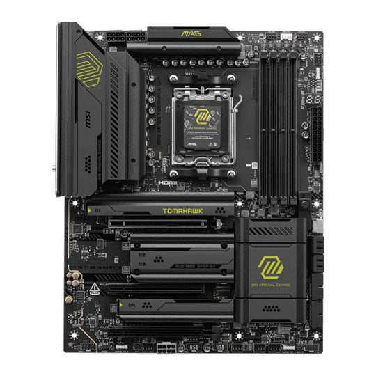 AMD Ryzen 7 9800X3D OEM CPU + MSI MAG X870E TOMAHAWK WIFI7 DDR5 Motherboard Bundle : image 3