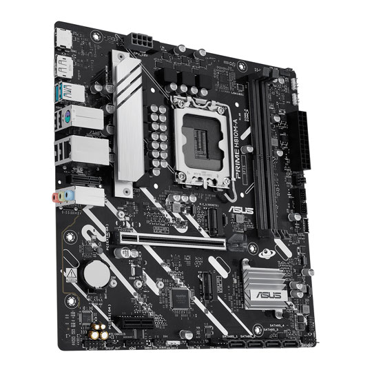ASUS PRIME Intel H810M-A-CSM MicroATX Motherboard : image 3
