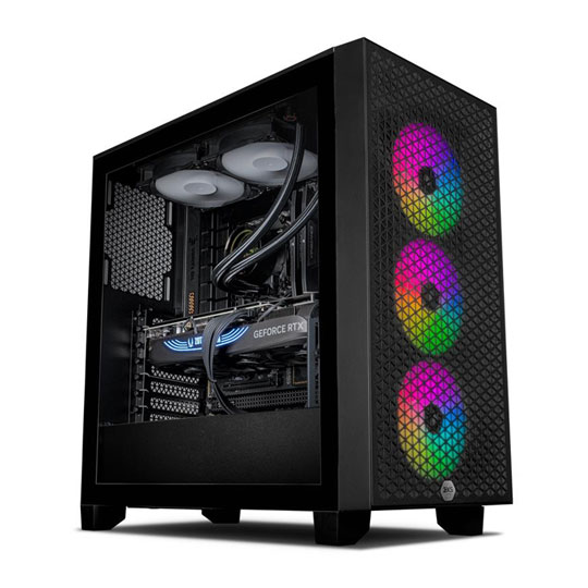 Gaming PC with NVIDIA GeForce RTX 4080 SUPER and AMD Ryzen 7