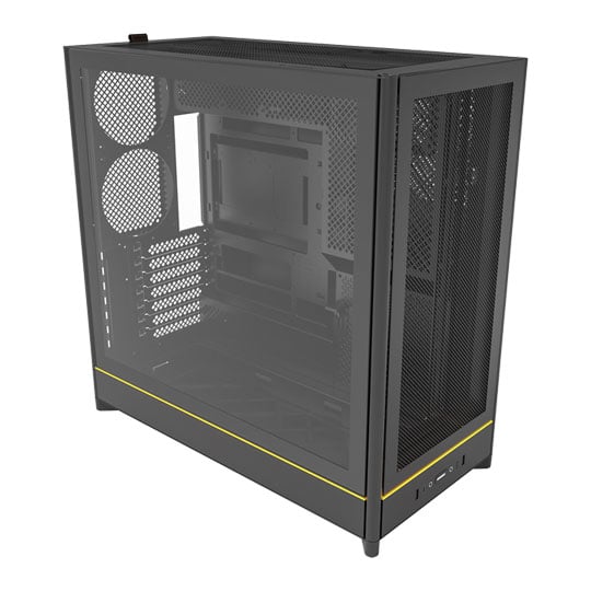 Montech HS01 Black Reversible Mid Tower PC Case