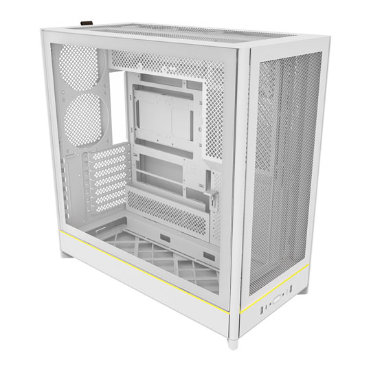 Montech HS01 White Reversible Mid Tower PC Case