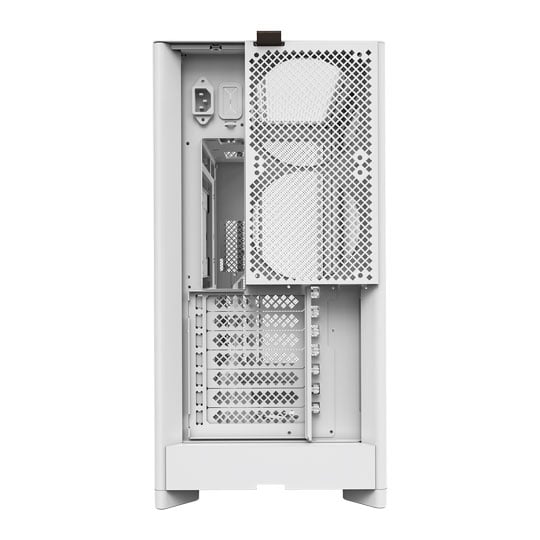 Montech HS01 White Reversible Mid Tower PC Case : image 4