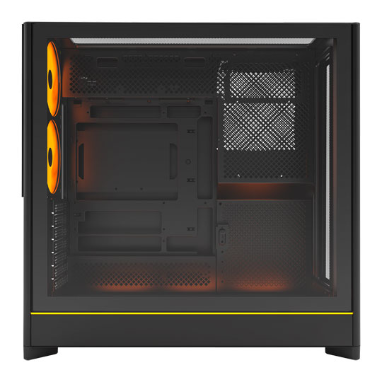 Montech HS01 PRO Black Reversible Mid Tower PC Case : image 3