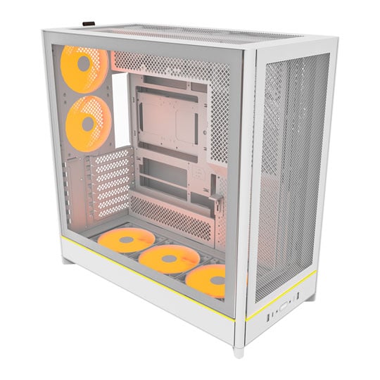 Montech HS01 PRO White Reversible Mid Tower PC Case