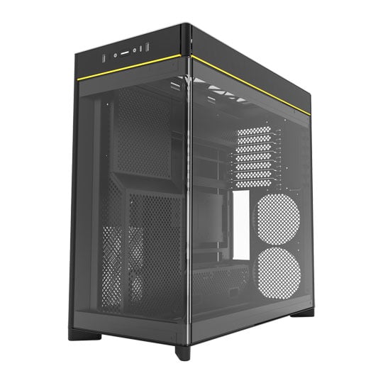 Montech HS02 Black Reversible Mid Tower PC Case