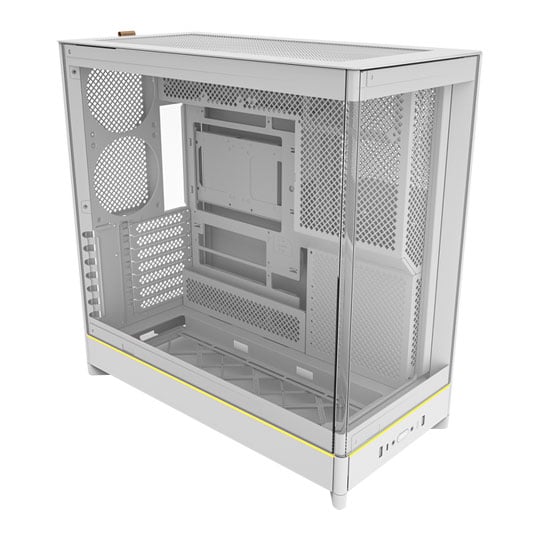 Montech HS02 White Reversible Mid Tower PC Case