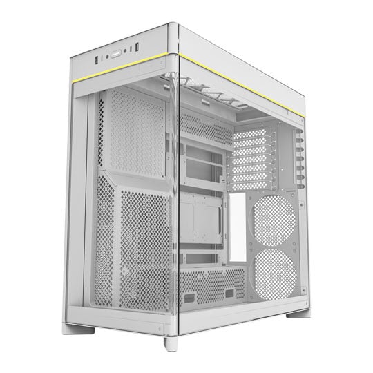 Montech HS02 White Reversible Mid Tower PC Case