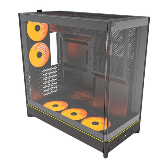 Montech HS02 PRO Black Reversible Mid Tower PC Case