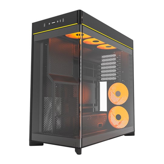 Montech HS02 PRO Black Reversible Mid Tower PC Case
