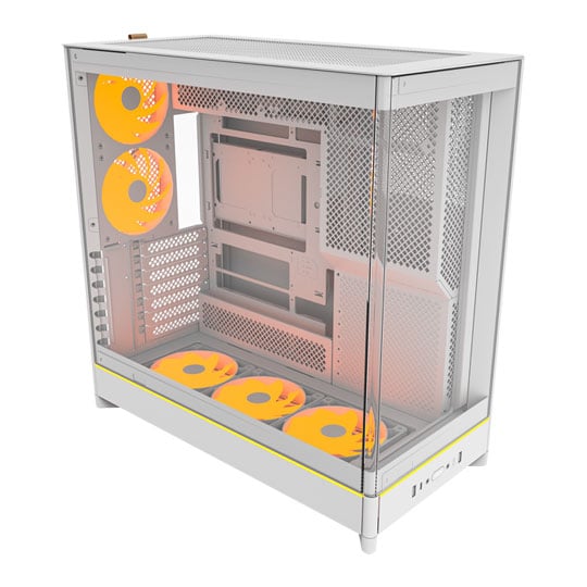 Montech HS02 PRO White Reversible Mid Tower PC Case