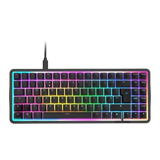 NZXT Function Elite MiniTKL Magnetic Switches Wired RGB Gaming Keyboard Black