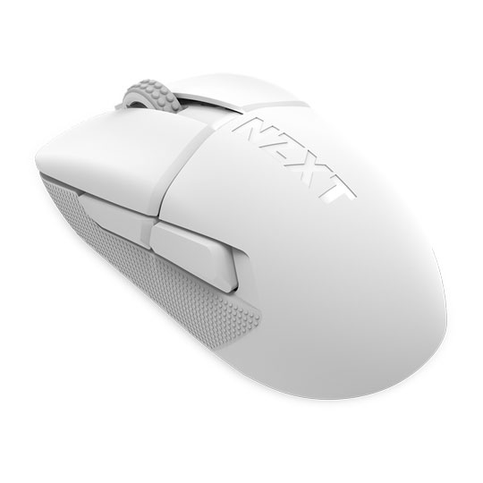 NZXT Lift Elite Optical Wireless/Wired Gaming Mouse White