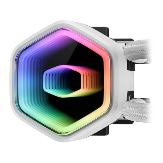 Cooler Master 240mm MasterLiquid 240 Core II ARGB White Intel/AMD CPU Liquid Cooler : image 3