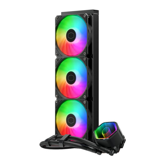 Cooler Master 360mm MasterLiquid 360 Core II ARGB Black Intel/AMD CPU Liquid Cooler : image 2