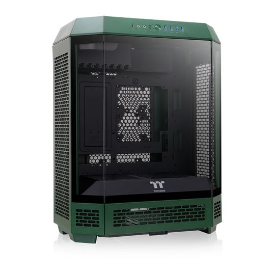Thermaltake The Tower 600 Racing Green Mid Tower Tempered Glass PC Gaming Case
