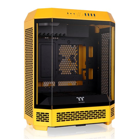 Thermaltake The Tower 600 Bumblebee Mid Tower Tempered Glass PC Gaming Case