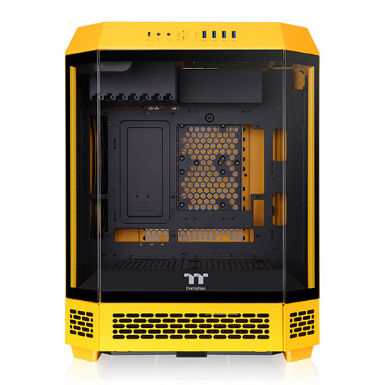 Thermaltake The Tower 600 Bumblebee Mid Tower Tempered Glass PC Gaming Case : image 2