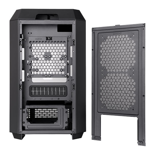 Thermaltake The Tower 250 Black Mini-Tower Tempered Glass mITX PC Gaming Case : image 4