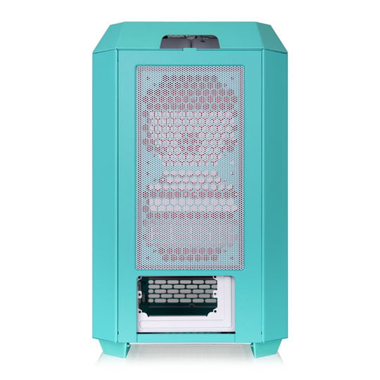 Thermaltake The Tower 250 Mint Strawberry Mini-Tower Tempered Glass mITX PC Gaming Case : image 3