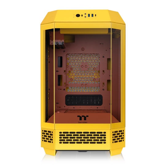 Thermaltake The Tower 250 Butter Caramel Mini-Tower Tempered Glass mITX PC Gaming Case