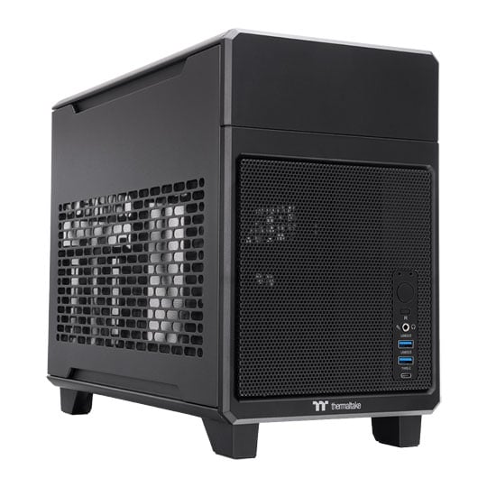 Thermaltake TR100 Black Mini Tower mITX PC Gaming Case