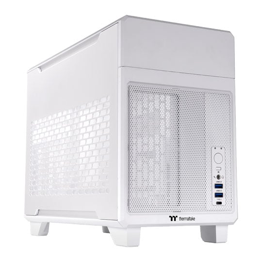 Thermaltake TR100 White Mini Tower mITX PC Gaming Case