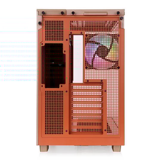 Thermaltake View 380 XL TG ARGB Mid Tower Dual Chamber Tempered Glass Gaming Case Gravel Sand : image 4