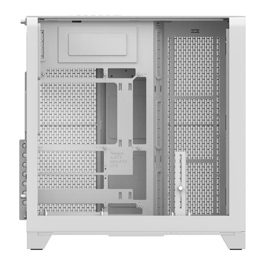 Thermaltake The View 390 Snow White Dual Chamber Mid Tower Tempered Glass PC Gaming Case