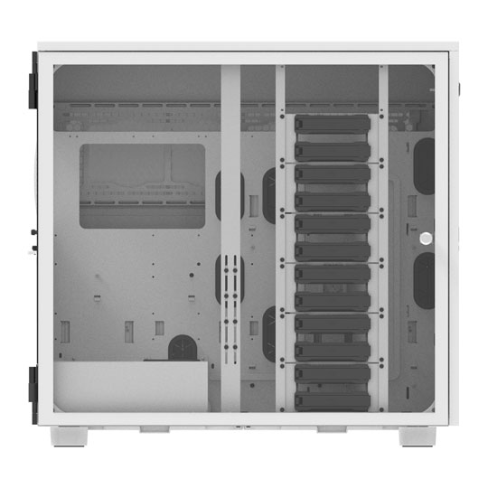 Thermaltake AX700 TG Tempered Glass Snow White Super Tower PC Case