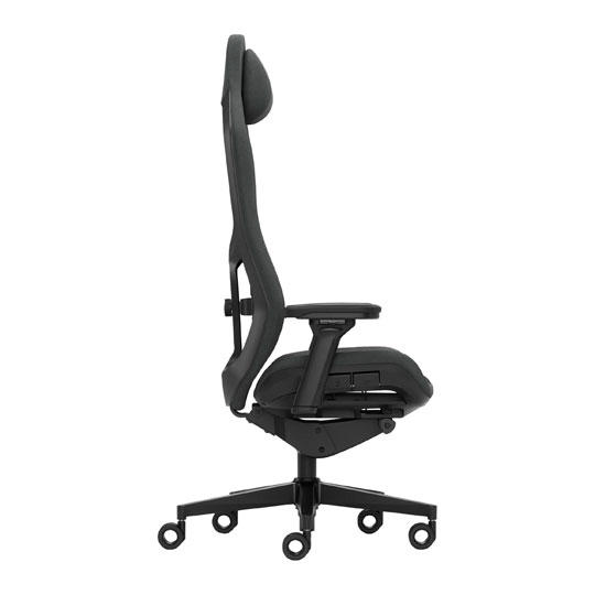 Open Box Fractal Refine Adjustable Gaming Chair Mesh Dark : image 3