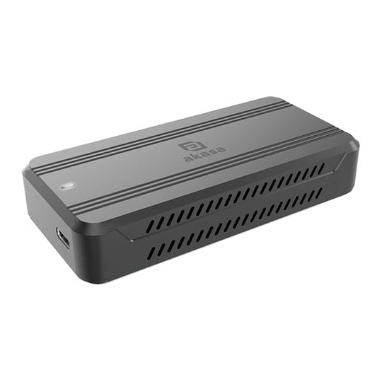 Akasa USB4 40Gbps to M.2 PCIe NVMe SSD Aluminium Enclosure