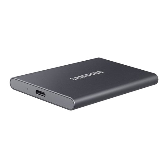 Samsung T7 Grey 4TB Portable External SSD USB-C PC/MAC : image 2