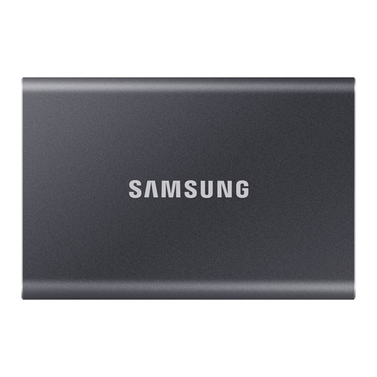 Samsung T7 Grey 4TB Portable External SSD USB-C PC/MAC : image 3