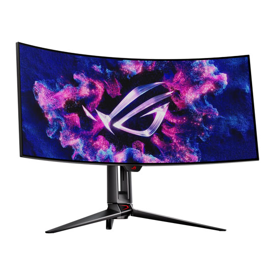 ASUS ROG Swift PG34WCDM 33.9" QHD 240Hz Curved AdaptiveSync HDR OLED Gaming Monitor : image 2