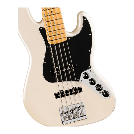 Fender Player II Modified Active Jazz Bass V, Maple Fingerboard, Olympic Pearl