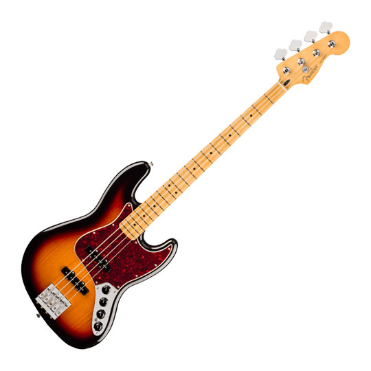 Fender Player II Modified Active Jazz Bass, Maple Fingerboard, 3-Tone Sunburst